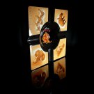 Don Lino Africa 4-Cigar Ceramic Ashtray 10" NIB