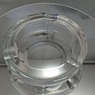 Orrefors Heavy Crystal Vintage 1950s Signed Numbered Ashtray Nils Lindberg MCM