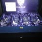 Faberge Crystal Clear Shot Glasses Nib