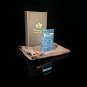 Brizard Sottile Blue Indigo Croco Pattern Pocket Lighter NIB