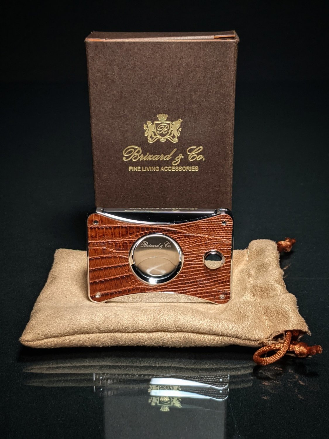 Brizard and Co Lizard Elite Series 2 Cigar Cutter NIB