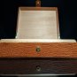 Tan Leather Cigar Humidor Made in Spain NIB