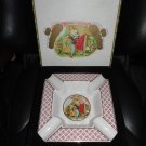 Large Ceramic Cigar Ashtray 9" square