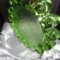 Luminoso Green Glass Ashtray Gorgeous 10" Diameter NIB