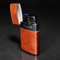 Brizard " Venezia " Fountain Flame Lighter - Antique Saddle Leather NIB
