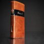 Brizard " Venezia " Fountain Flame Lighter - Antique Saddle Leather NIB