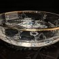 Faberge Louis XVI Crystal with Gold Rim Coaster In the Original Box