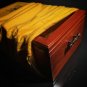CIGAR HUMIDOR BY REED AND BARTON LARGE - THICK BEVELED GLASS NIB