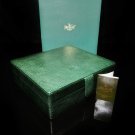 Green Leather  Cigar Humidor Made in Spain NIB