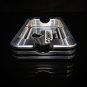 Custom Billet Aluminum Cigar Ashtray Measures 8" L x 4" W x 1" H Made in USA