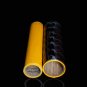 Brizard Caiman Tobacco and Racing Orange Single Leather cigar holder