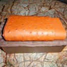 Brizard and Co. - The "Show Band" 3 Cigar Case Gordo - Ostrich Tan NIB