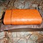 Brizard and Co. - The "Show Band" 3 Cigar Case Gordo - Ostrich Tan NIB