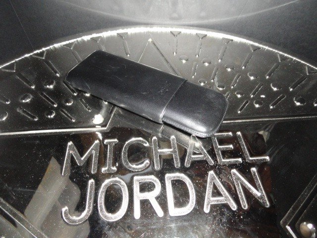 Davidoff Cigar Case Black Smooth Leather