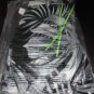 Robert Graham Black & White  Short Sleeve Shirt Size Large with 34" Waist Shorts