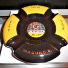Ceramic Cigar Ashtray Genios Measures 8" Diameter NIB