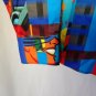 Robert Graham " Blindfold " Colorful Long Sleeve - Size Medium NWTS
