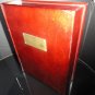 Cigar Humidor Book - Cherry wood with single drawer 12" L x 10" W x 3.5" H