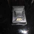 s. t. dupont paris  dupont lighter black leather pouch travel case without box