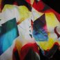 Robert Graham Grig Colorful Short Sleeve Shirt Size Medium NWTS
