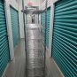Rolling Chrome Shelves with wheels 7 tiers assembled and ready for use