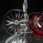 Faberge Colored Crystal Glasses come in presentation case Measure 8.5" Tall