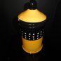 Ceramic Jar with loose top lid measures 12" Tall by 6.25" W
