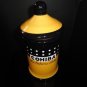 Ceramic Jar with loose top lid measures 12" Tall by 6.25" W