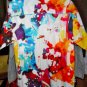 Robert Graham Gerald Colorful Long Sleeve Shirt Size Medium