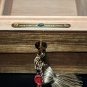 Elie Bleu Limba  Humidor 110 Count  Handmade in France NIB
