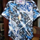 Robert Graham Blue Palm Classic Fit Short Sleeve Shirt Size 2XL NWTS Robert Graham Blue Palm Classic Fit Short Sleeve Shirt Size 2XL NWTS