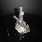 Mark Hopkins Bronze Anchor Chrome Plated Measures 5.5" H Made in USA Mark Hopkins Bronze Anchor Chrome Plated Measures 5.5" H Made in USA