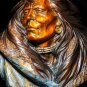 Dan Garrett Chief Bronze Wall Sculpture Measures 23" x 22" x 5"