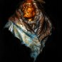 Dan Garrett Chief Bronze Wall Sculpture Measures 23" x 22" x 5"