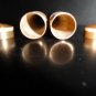 Cigar Classics Travel Humidor Twin Tube Alum with Brown Leather Holding Tube