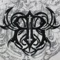 Roar Signature Grey Embroidered Short Sleeve Shirt Size Medium