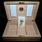 Elie Bleu Limba WoodHumidor 110 Count  Handmade in France  NIB