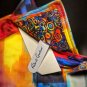 Robert Graham Prism Effect Colorful Short Sleeve Size XL NWTS