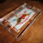 Glass Cigar Ashtray Measures 8" L x 5" W x 1" H