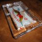 Glass Cigar Ashtray Measures 8" L x 5" W x 1" H