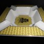 Large Size Ceramic Ashtray pre-owned Measures 9.25" x 9.25" x 2.25". No box