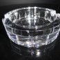 Orrefor's Crystal Signed Ashtray with sticker and booklet 5" Diameter by 1.5" H