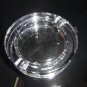 Orrefor's Crystal Signed Ashtray with sticker and booklet 5" Diameter by 1.5" H