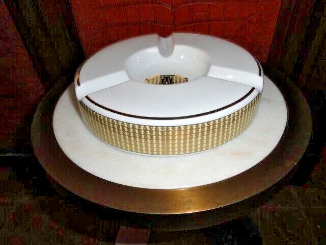 Large Round Ceramic Ashtray
