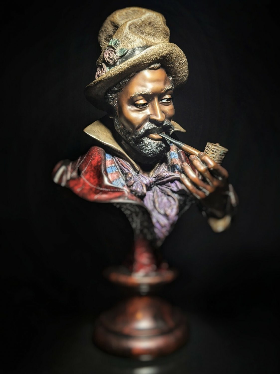 Aly Matthews Bronze Sculpture  Measures 15.5" Tall Made in USA
