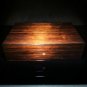 Elie Bleu Macassar Ebony Wood Humidor 110 count Handmade in France NIB