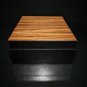 Brizard "Airflow" Cigar Humidor - Sunrise Black and Zebrawood 60/70 Ct NIB