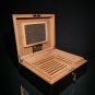 Brizard "Airflow" Cigar Humidor - Sunrise Black and Zebrawood 60/70 Ct NIB