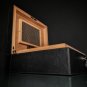Brizard "Airflow" Cigar Humidor - Sunrise Black and Zebrawood 60/70 Ct NIB