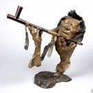 Mark Hopkins  " Grandfather's Prayer" Bronze Sculpture NIB